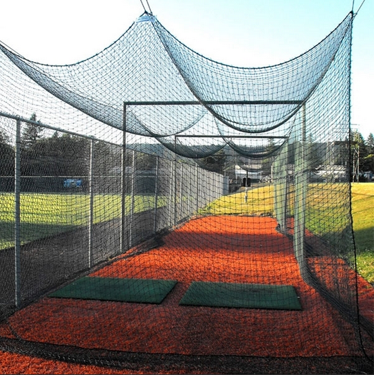 9 BASEBALL NET 42 BLACK POLYETHYLENE Baseball Hub Inc.