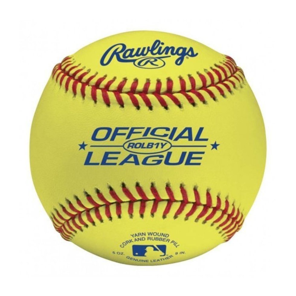 Official League Yellow Baseballs Baseball Hub Inc.