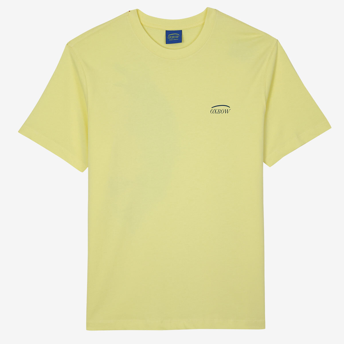 OXBOW Mens Thrimp Crew Neck Short Sleeve Organic Cotton T Shirt Tee Top - Picture 3 of 17