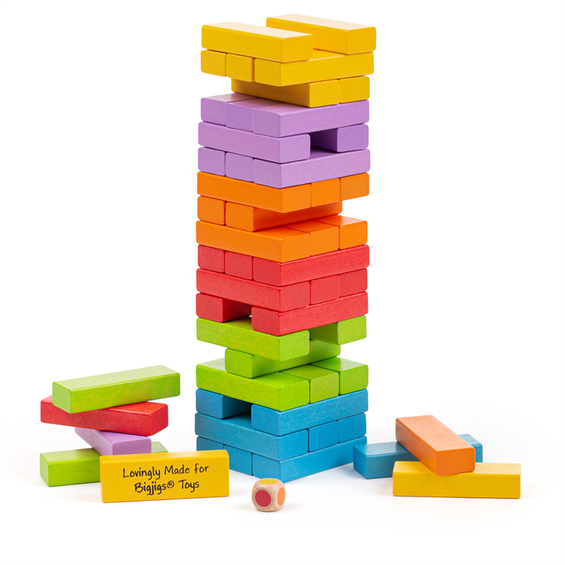 Bigjigs Stacking Tower Game KINDistribution
