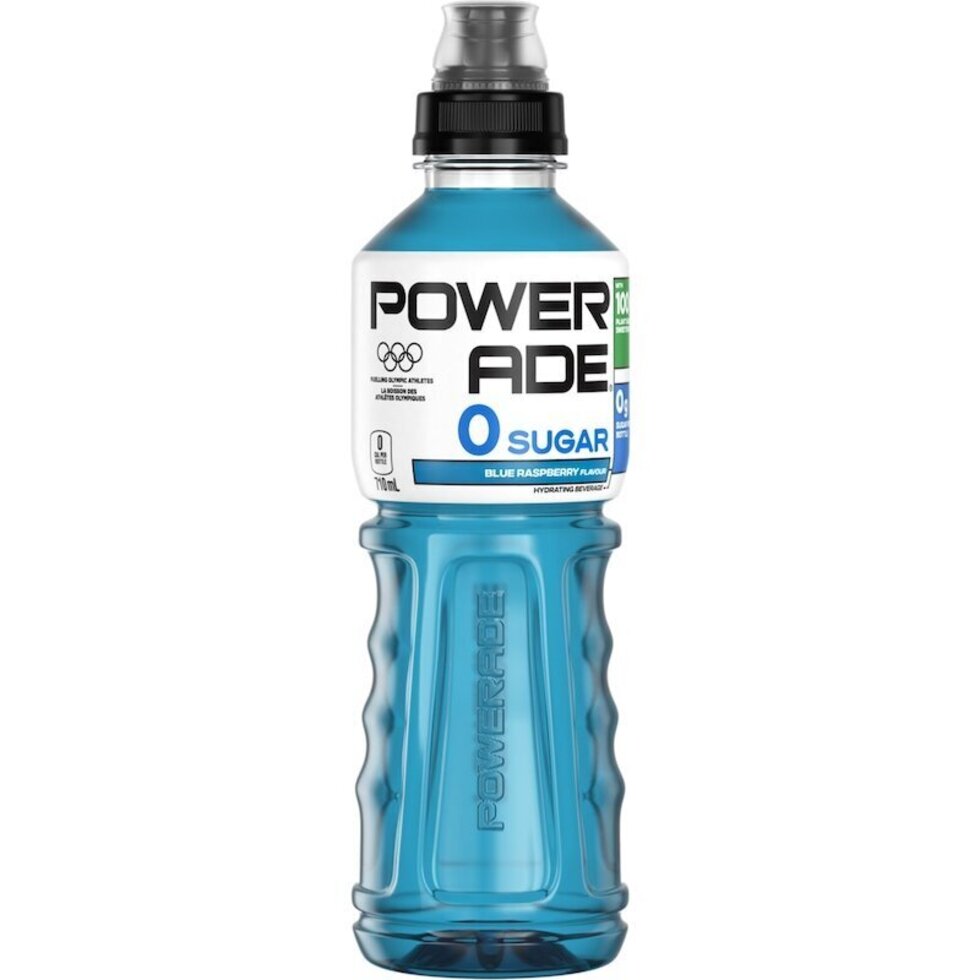 Powerade Blue Raspberry Powerade Zero Blue Raspberry 12x710ml Bottles - NORTH POP LTD.