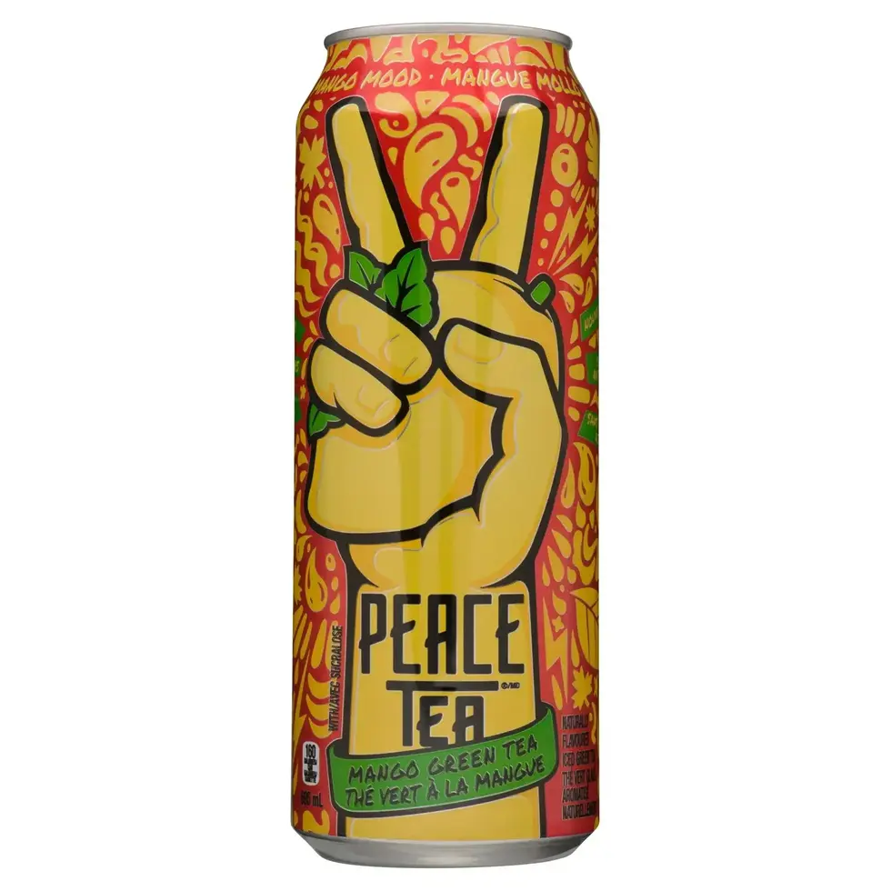 Mango Peace Peace Tea Mango Mood 12x695ml Cans - NORTH POP LTD.