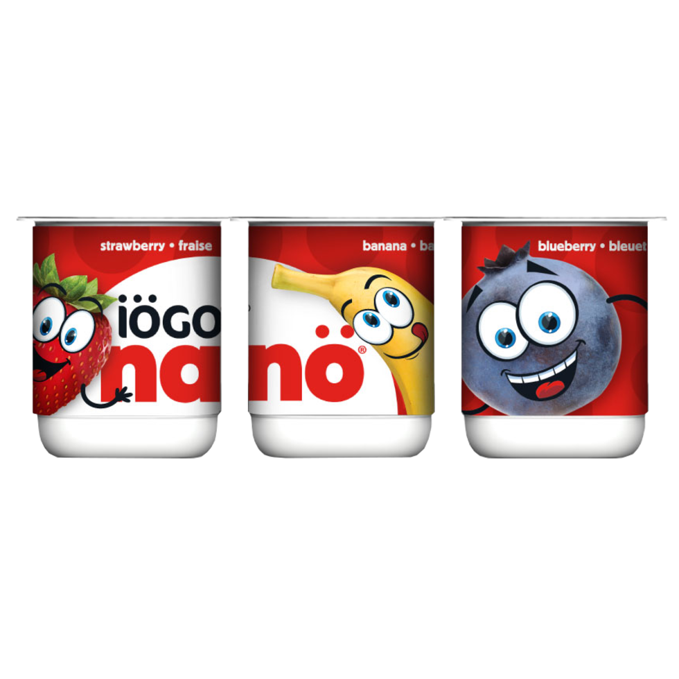 I GO Nan Fresh Cheese Blueberry Banana Strawberry 12x6x60g 