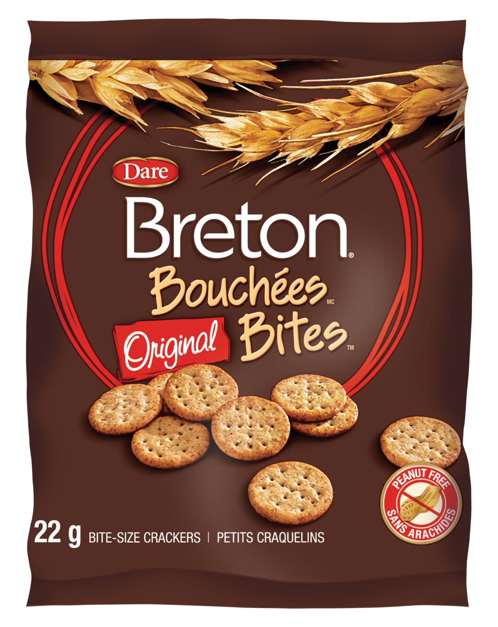 Breton Original Bites Cracker Pouches 80x22g Ontario Student