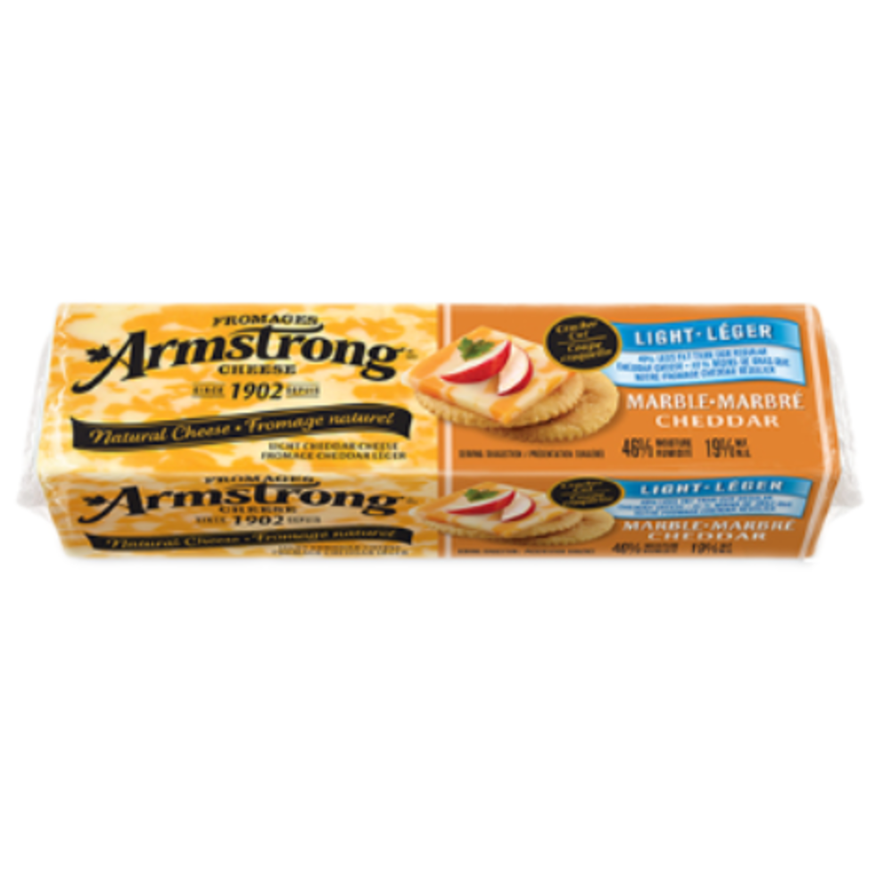 Armstrong Cheddar Cheese Light Marble 19 4.54KG Ontario Student