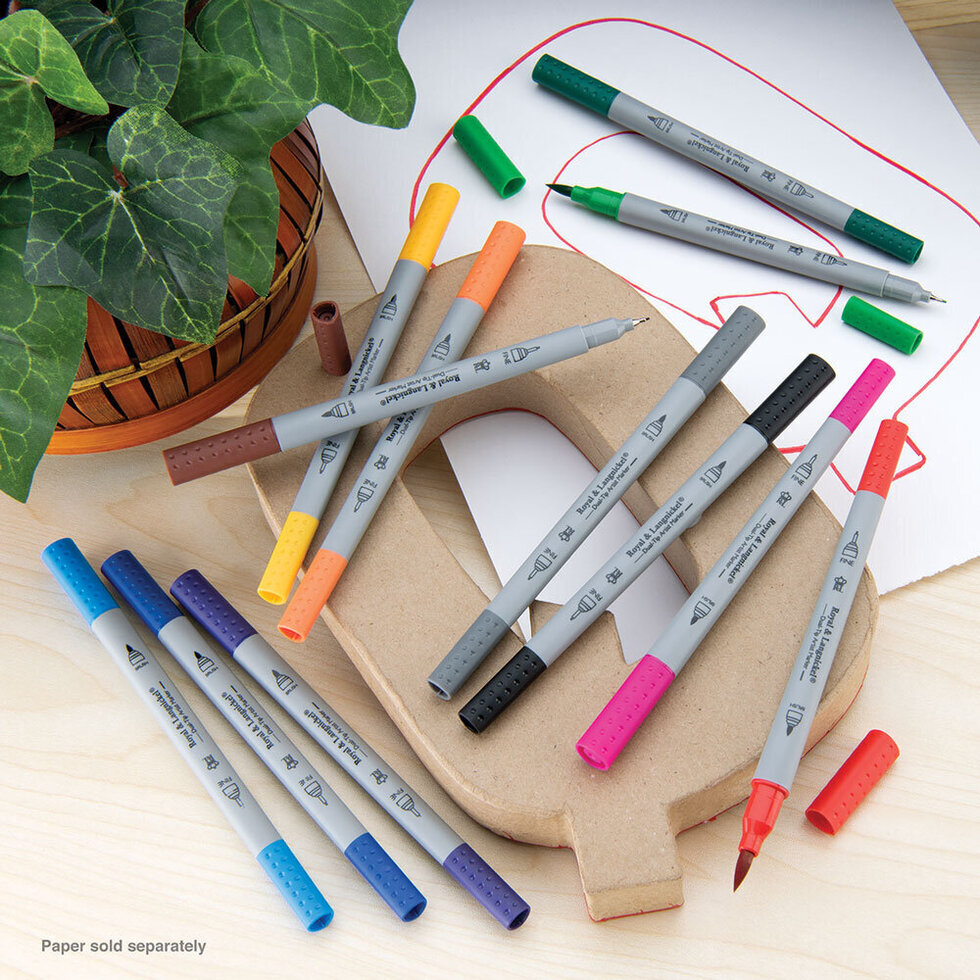 Pennarelli Triangolari Magic Stix, 12 Colori Vivaci, Atossici E Lavabili