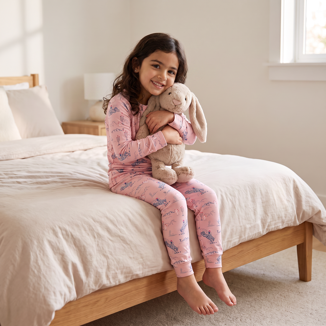 Big Kid Pajamas - Annie Oakley - Sweet Bamboo